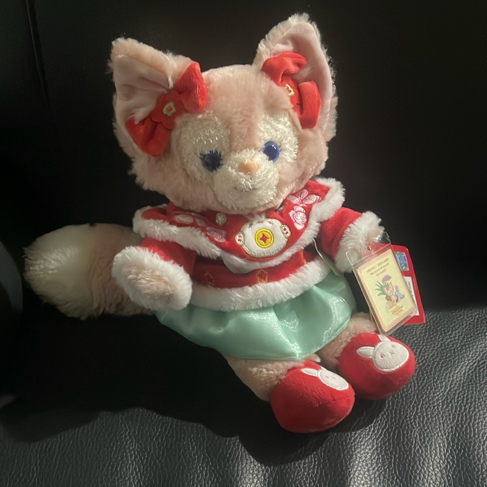 Shanghai Disney Linabell for Chinese New Year Lunar 2023 Stuffed Animal NWT